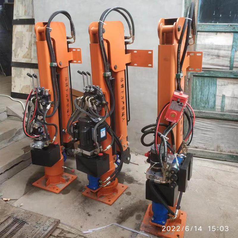 古塔区重汽蓝牌随车吊 3.2吨 国六动力强 液压驱动 农用自卸起重机